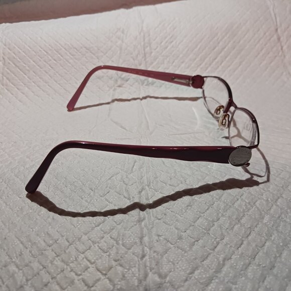 Daisy Fuentes Eva 52-16-135 Eyeglasses Frames Currant - Picture 7 of 14